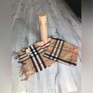 Authentic Burberry Cashmere Scarf